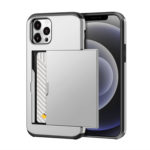 Silver Wallet Holder for iPhone 13