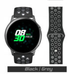 Black/Grey Sport Active Band for Samsung Galaxy Watch