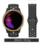 Black/Grey Sport Active Band for Garmin Watch