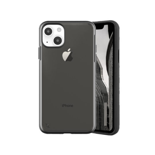 Case Slim for iPhone 13 Mini Pro Max Black Colour Face View
