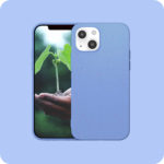 Blue Biodegradable Case for iPhone 13