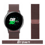 Brown Milanese Loop Bands For Samsung Galaxy Watch