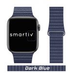 Dark Blue Microfiber Leather Loop for Apple Watch