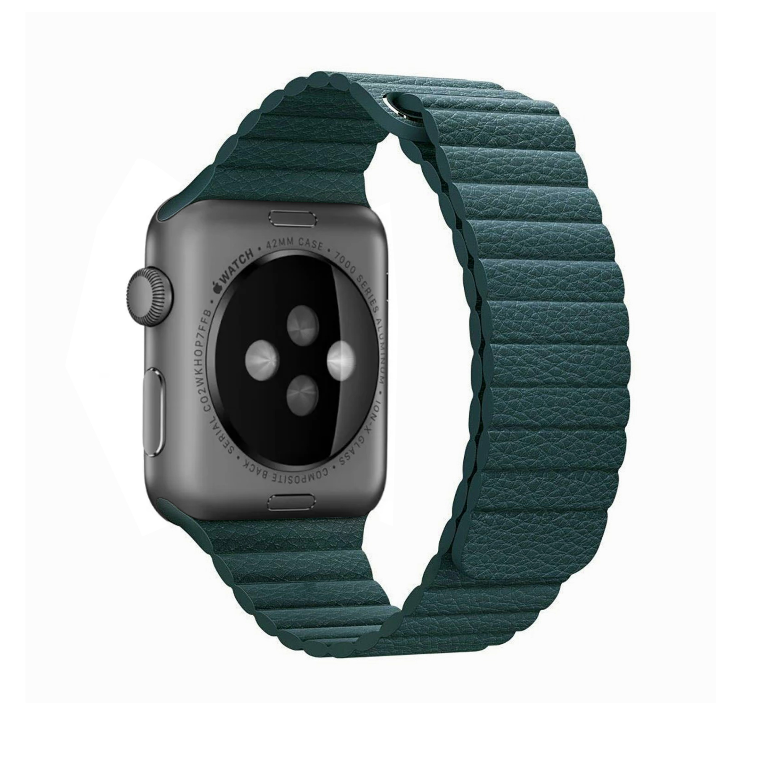 Forest green shop leather loop