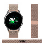 Gold Milanese Loop Bands For Samsung Galaxy Watch