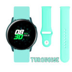 Turquoise Silicone Pin Band for Samsung Galaxy Watch