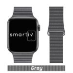 Grey Microfiber Leather Loop for Apple Watch