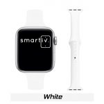 White Skinny Silicone Band for Apple Watch