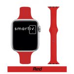 Red Skinny Silicone Band for Apple Watch