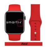 Red Classic Silicone Band for Apple Watch