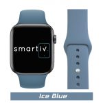 Ice Blue Classic Silicone Band for Apple Watch