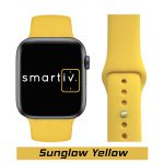 Sunglow Yellow Classic Silicone Band for Apple Watch