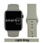Light Grey Classic Silicone Band for Apple Watch