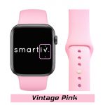Vintage Pink Classic Silicone Band for Apple Watch