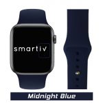 Midnight Blue Classic Silicone Band for Apple Watch