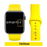 Yellow Classic Silicone Band for Apple Watch