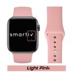 Light Pink Classic Silicone Band for Apple Watch