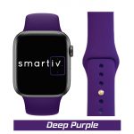 Deep Purple Classic Silicone Band for Apple Watch