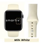 Milk White Classic Silicone Band for Apple Watch