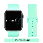 Turquoise Classic Silicone Band for Apple Watch
