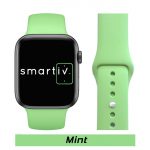 Mint Classic Silicone Band for Apple Watch