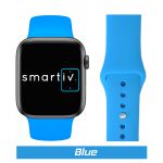 Blue Classic Silicone Band for Apple Watch