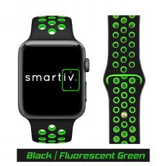Dark Green Microfiber Leather Loop for Apple Watch - Smartiv