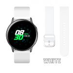 White Silicone Band for Samsung Galaxy Watch