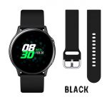 Black Silicone Band for Samsung Galaxy Watch