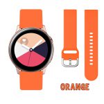 Orange Silicone Band for Samsung Galaxy Watch