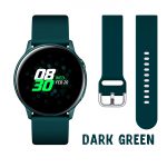 Dark Green Silicone Band for Samsung Galaxy Watch