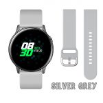 Silver Grey Silicone Band for Samsung Galaxy Watch