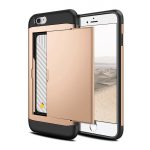 Gold Wallet Holder for iPhone 8