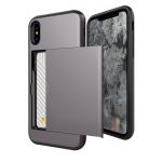 Grey Wallet Holder for iPhone X