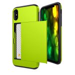 Green Wallet Holder for iPhone X