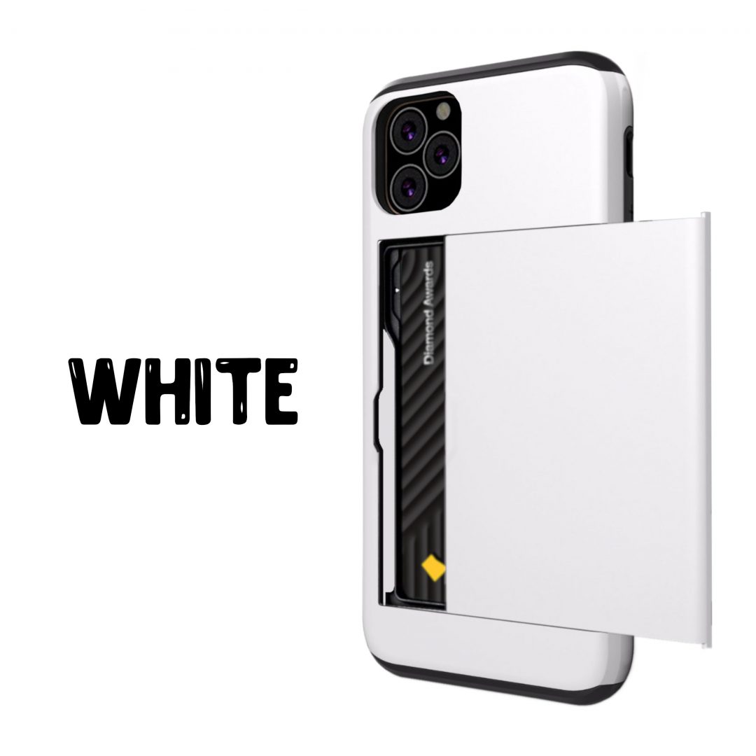 Case Wallet for iPhone 11 Pro Max White Colour Back View