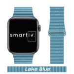 Lake Blue Microfiber Leather Loop for Apple Watch