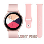 Light Pink Silicone Pin Band for Samsung Galaxy Watch