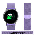 Lavender Milanese Loop Bands For Samsung Galaxy Watch