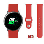 Red Silicone Pin Band for Samsung Galaxy Watch