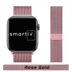 Rose Gold Milanese Loop for Apple Watch