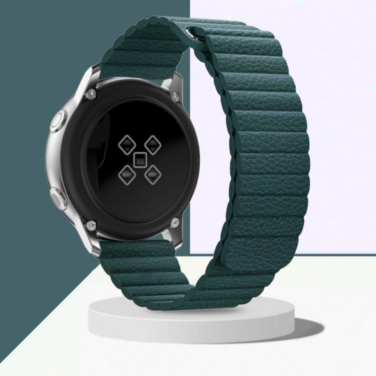 Leather Microfiber Link Bands for Samsung Watch
