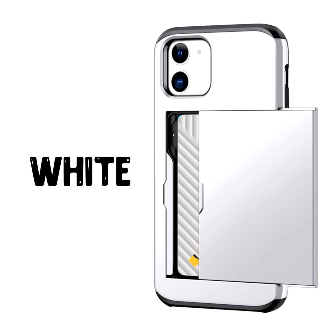 Case Wallet for iPhone 12 Mini Pro Max White Colour Back View